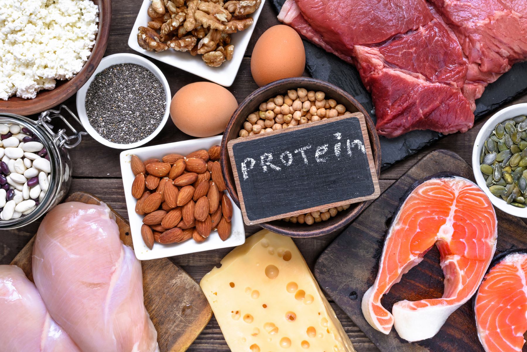 Foods rich in protein