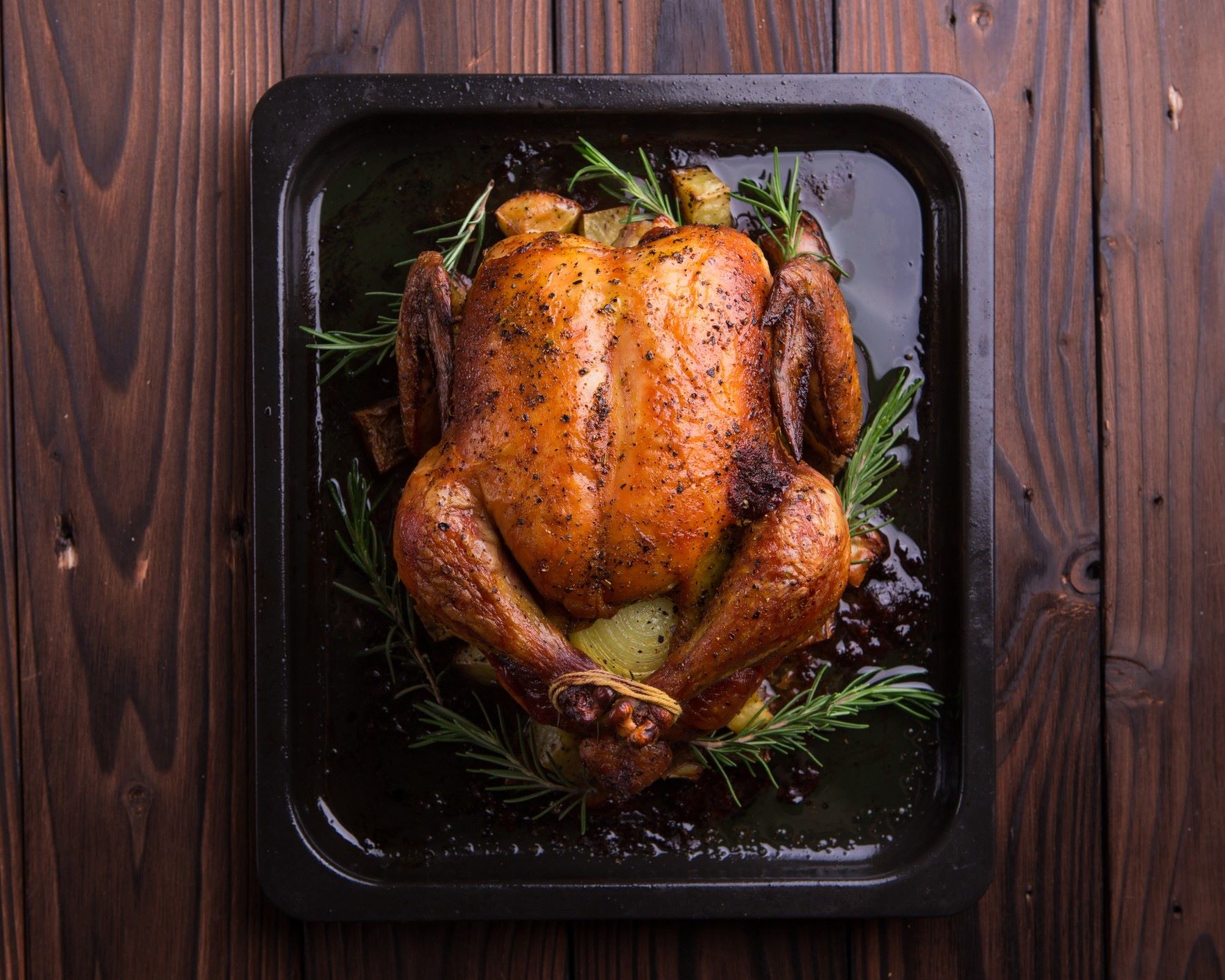 Roast chicken or turkey