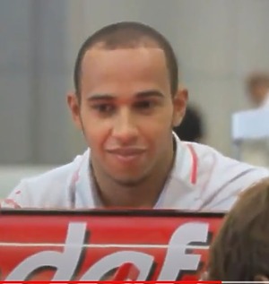 Lewis Hamilton in 2010