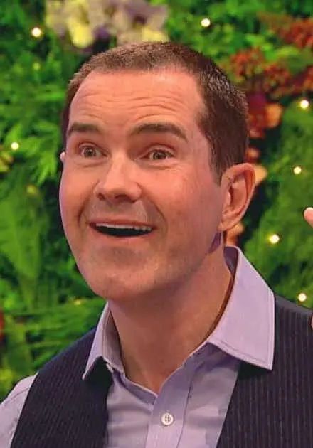 Jimmy Carr's hairline