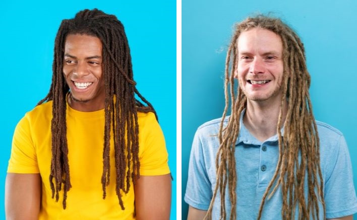 Men wearing dreadlocks