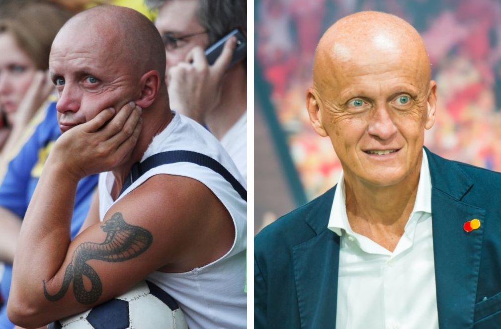 Pierluigi Collina throughout the years