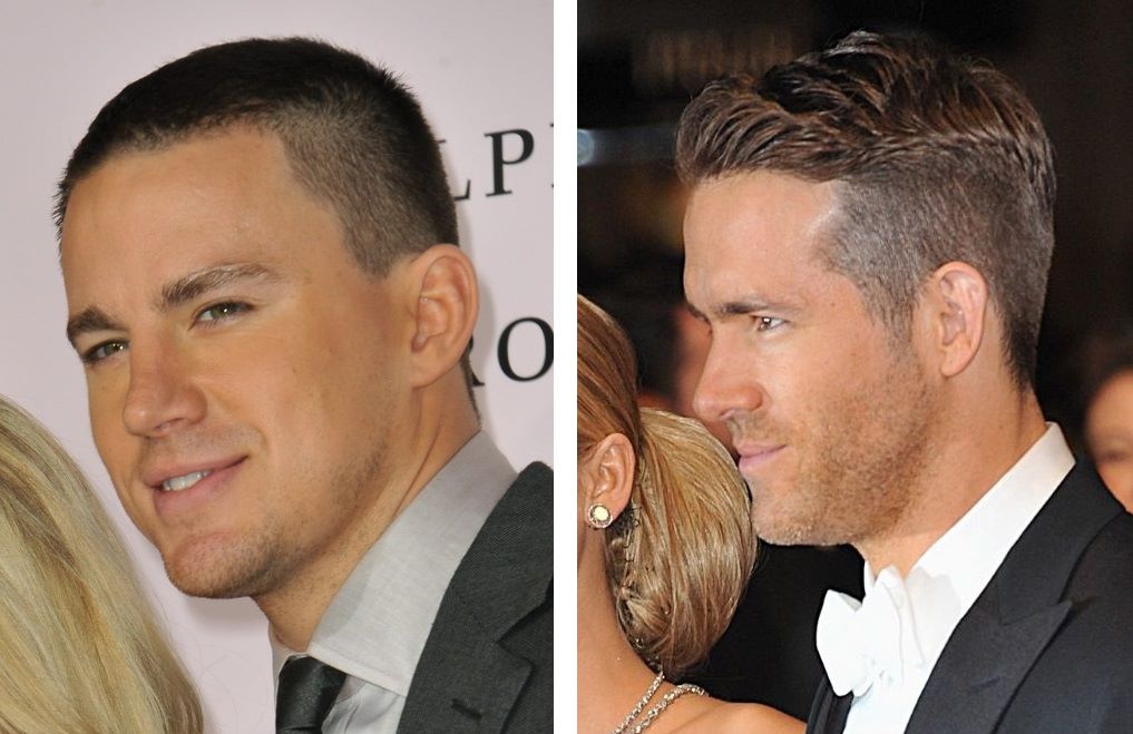 Examples of the high and tight hairstyle