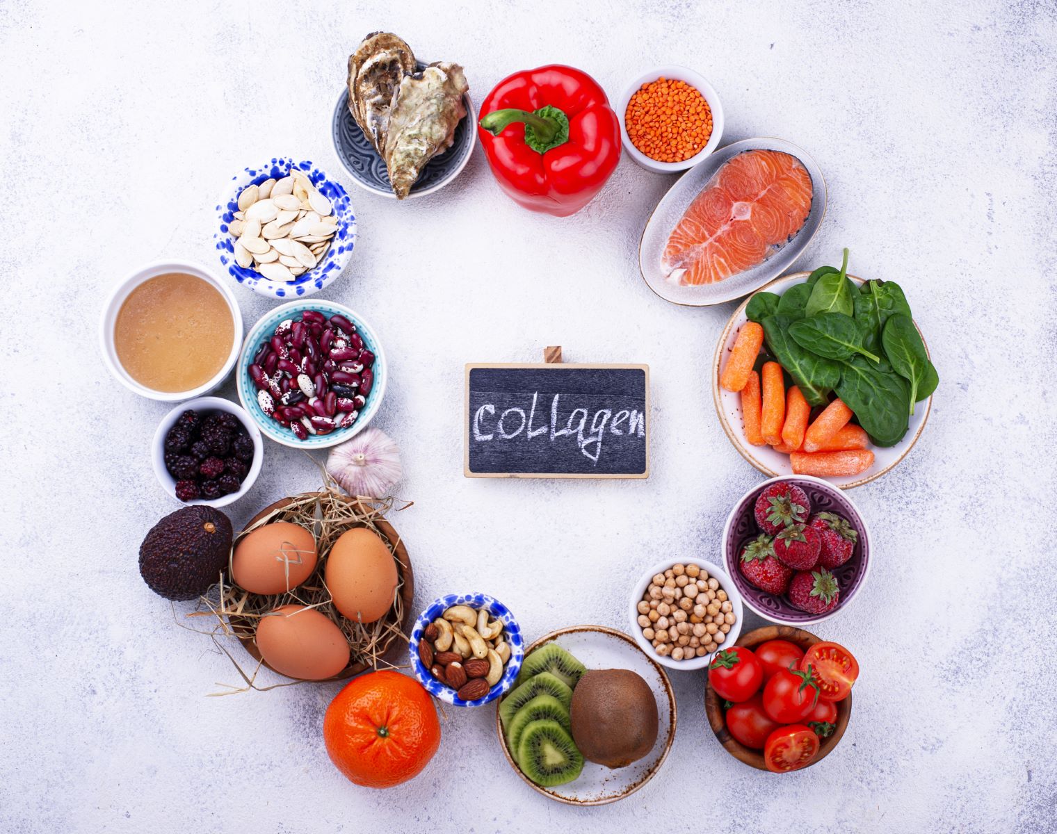 foods rich in collagen