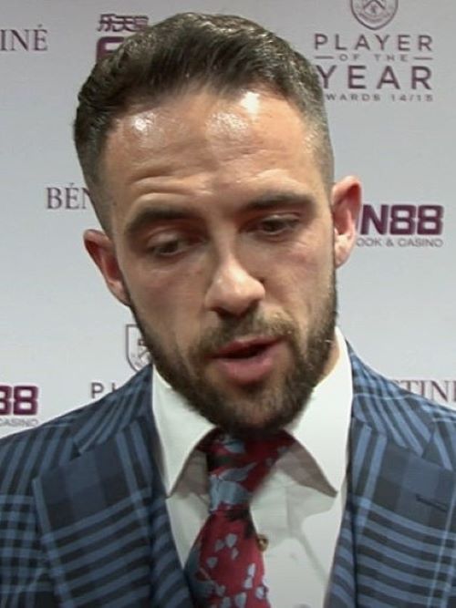 Danny Ings' uneven hairline