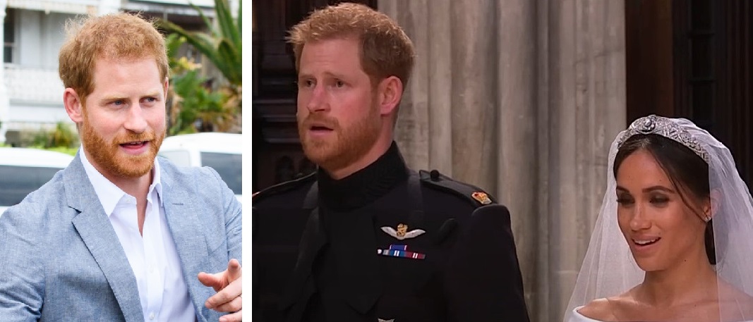 Prince Harry's hair in 2018