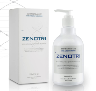 ZENOTRI Follicle Shampoo Hair loss Zero with Copper peptide, Biotin, Dexpanthenol, Pyrithione Zinc/Genetic Hair Care Solution