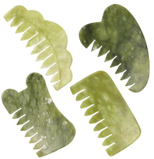 Healifty Jade Massage Comb