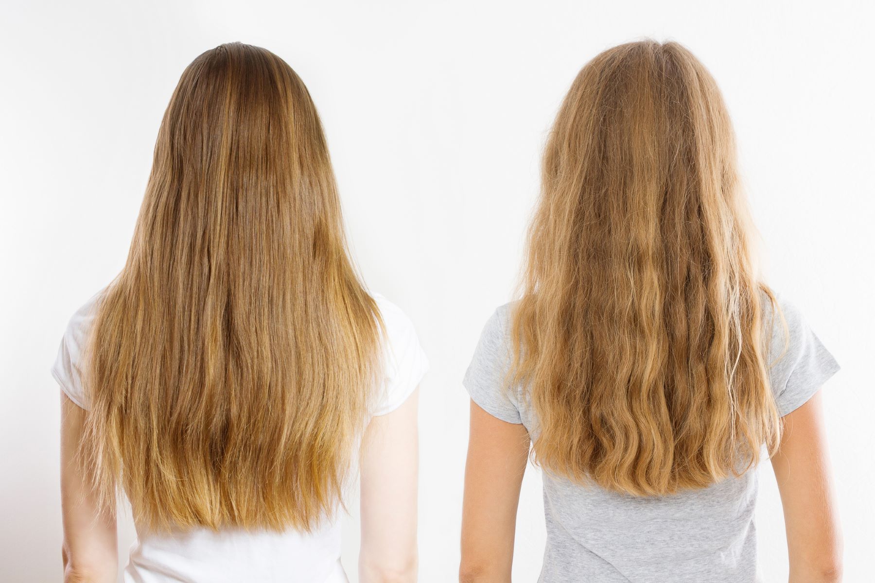 Women with type 1b and 1c hair.