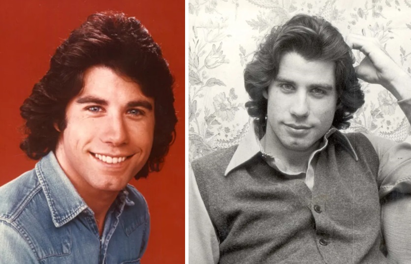 Travolta in young adulthood