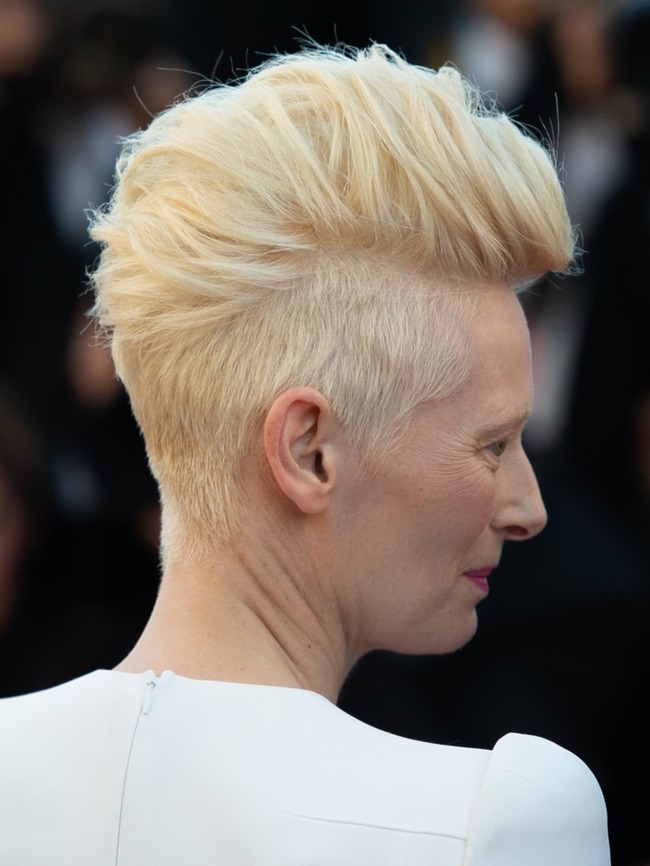 Undercut pixie for women over 60