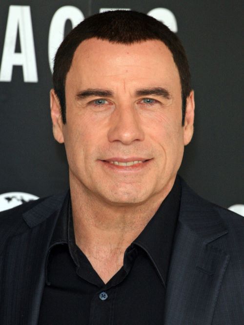 John Travolta wearing an unrealistic hairpiece