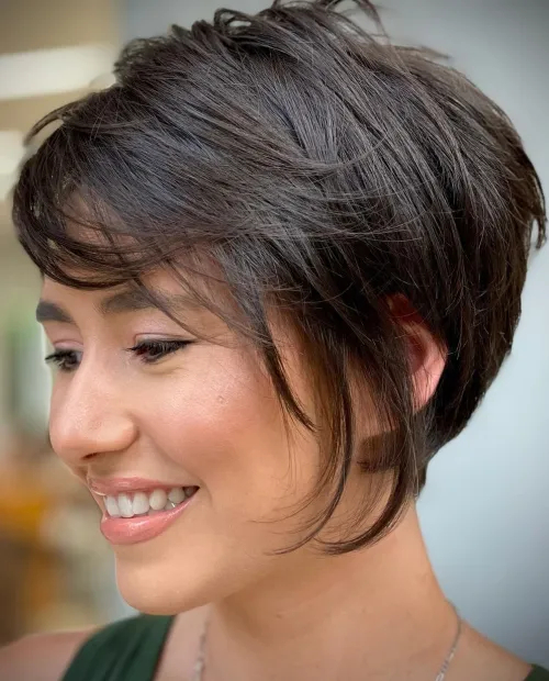 Pixie cut example