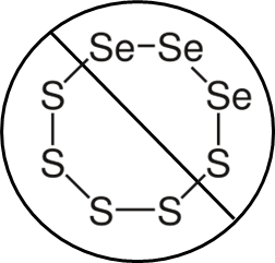 Selenium sulphide free symbol