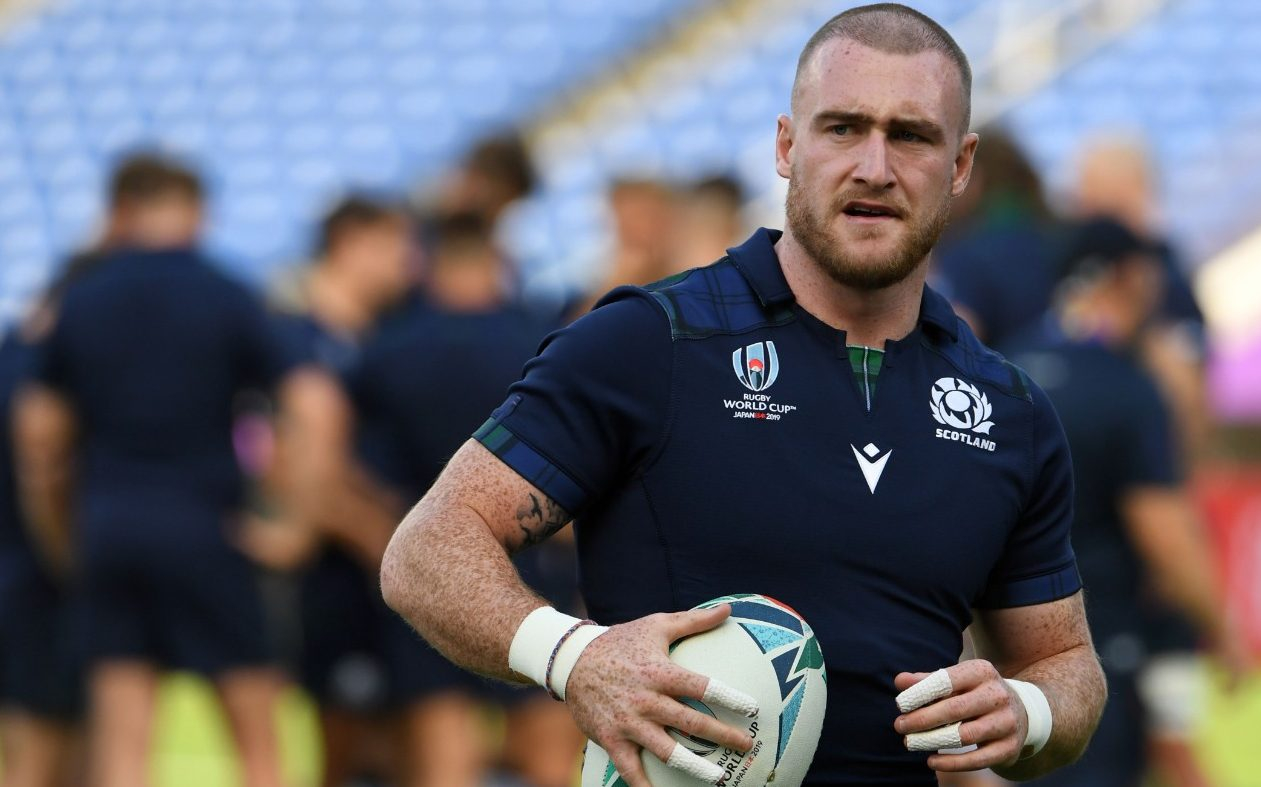 Stuart Hogg post hair transplant