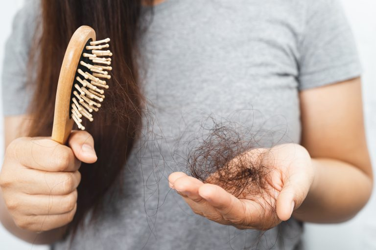 Hair Shedding In Hand