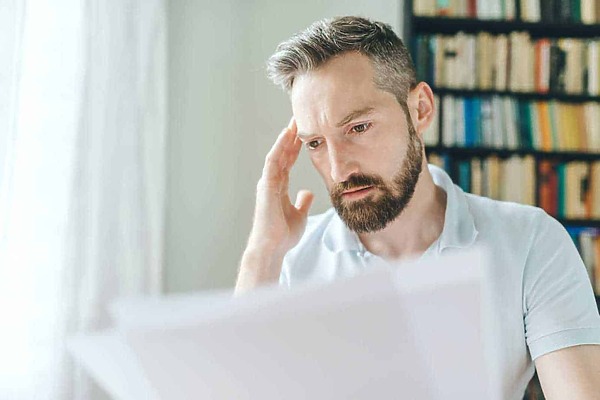 can stress cause hair loss photo