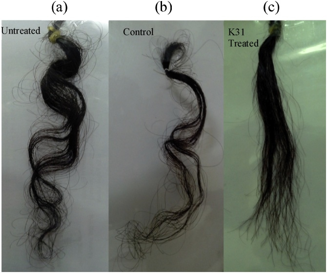 keratin treatments on different types of hair